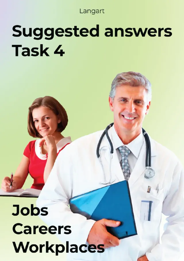 Task 4 Jobs, Careers & Workplaces